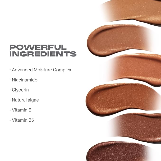 Morphe Hot Shot Sun Bronzing Drops - Waterweight Liquid Bronzer Drops with Niacinamide for Glowing Skin, Hydration & a Natural Radiant Finish - Fire Sign (1 Fl Oz)