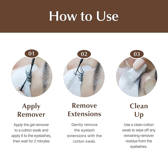 BL Lashes Eyelash Extension Remover, Dissolves Powerful Lash Extensions within 2-3 min, Fast Lash Extension Glue Remover, Low Irritation Cream Remover for Sensitive Skin, Jar Type (20g)