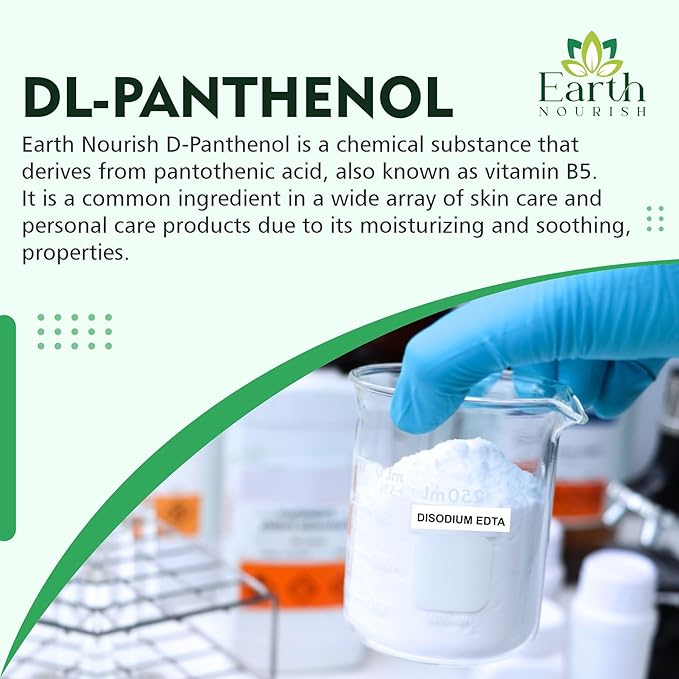 DL-Panthenol Powder 3.52oz / 100g - Provitamin B5 for Hair, Skin & DIY Cosmetics (Pack of 2)