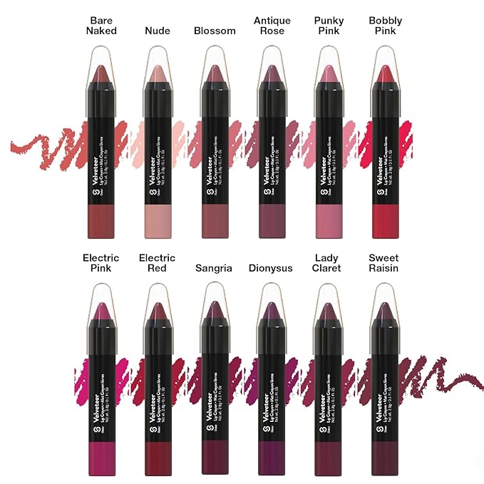 Sistar Born To Be Sweet Velveteer Lip Crayon Lip Color Longwear Chocolate Scented