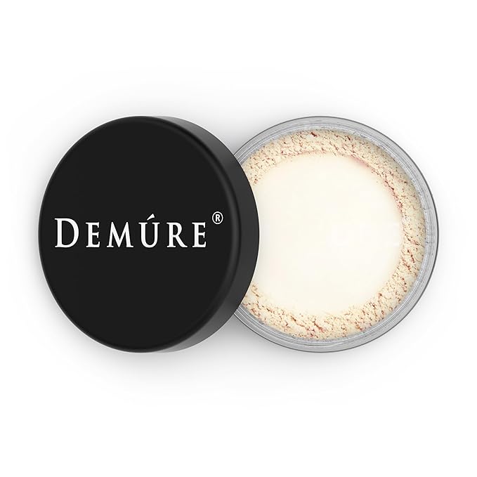 Demure Bright Eye Make Up Concealer | Dark Circle Under Eye Treatment | Pure Crushed Minerals | Loose Powder