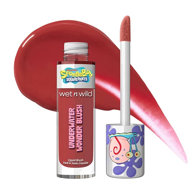 wet n wild Spongebob Underwater Wonder Liquid Blush - Snailed It
