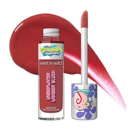 wet n wild Spongebob Underwater Wonder Liquid Blush - Snailed It