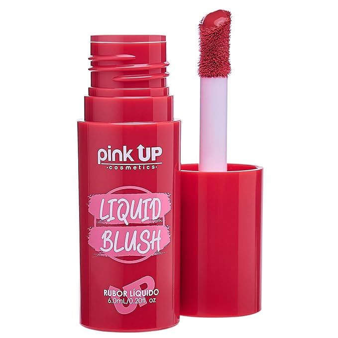 | Liquid Blush | Long-Lasting Liquid Blush | Non-Greasy | Highly Pigmented | Suitable for All Skin Types | Matte Colors | Subtle Shimmer Highlights | Shade: Blushing| 6ml | Model PKLB06