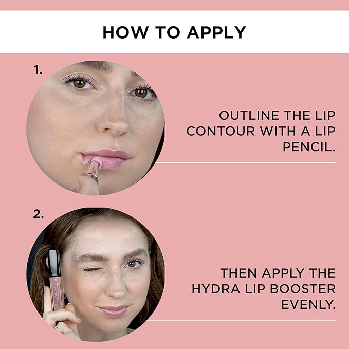 ARTDECO Hydra Lip Booster - Translucent Mauve - Hydrating Lip Gloss with Boosting Effect - Hint of Color & Beautiful Shine - Non-Sticky Finish - Lip Care - Lip Oil - Makeup - Hyaluron - 0.21 Fl Oz