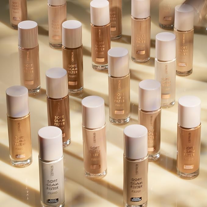 Catrice | Prime & Fine Illuminating Dewy Glow Spray & Soft Glam Filter Fluid 002 Bundle | Full Coverage Makeup | Vegan & Cruelty Free