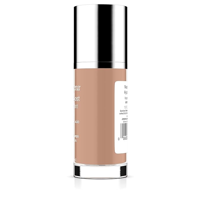 Neutrogena Hydro Boost Hydrating Tint with Hyaluronic Acid, Lightweight Water Gel Formula, Moisturizing, Oil-Free & Non-Comedogenic Liquid Foundation Makeup, 50 Soft Beige, 1.0 fl. oz