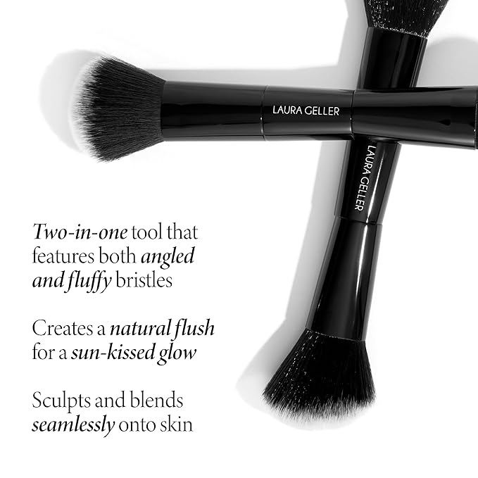 Baked Blush-n-Bronze, Earthy Bronze + Dual-Ended Blush + Bronzer Brush