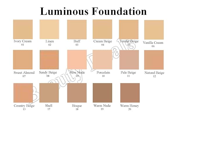 Luminous Foundation Radiant Finish Undetectable Coverage (Natural Beige)