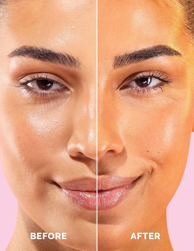 THE QUICK FLICK Bronzing Drops for Face with SPF 50+ Protection – 3-in-1 Liquid Bronzer, Hydrating Serum & Primer for Glowing, Sun-Kissed Skin – Lightweight, Vegan & Cruelty Free (1 Fl Oz.)