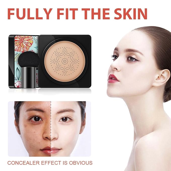 EdmEr Beauty Cream, Beauty Linasi Clear Cover Beauty Cream, Air Cushion Cc Cream, Moisturizing Concealer, Makeup Long Lasting, B-Lvory