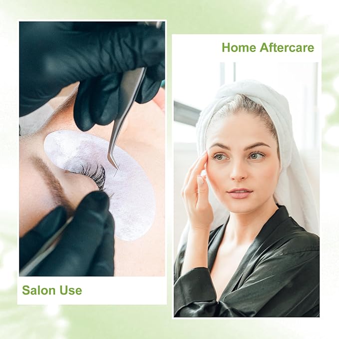 Lash Shampoo Concentrate 30ml Lash Cleanser Concentrate Add Hyaluronic Acid Oil-Free Lash Extension Shampoo Perfect for Salon,Aloe