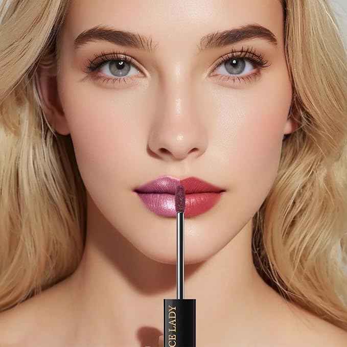 SACE LADY Lip Stain Set Peel Off, Long Lasting Waterproof Tinted Lip Gloss Shimmer Matte Finish, Transfer Proof Natural Liquid Lipsticks Stay All Day for Women
