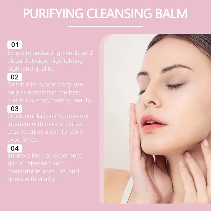 Strawberry Cleansing Makeup Remover, Gentle Makeup Removal, Removes Stubborn Makeup, Easy To Clean Without Greasy, Comfortable And Not Tight Skin. Refreshing Texture Is Easy To Clean.