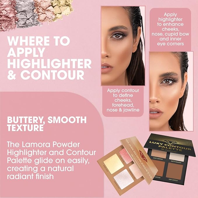 Contour Palette With Highlighter Palette