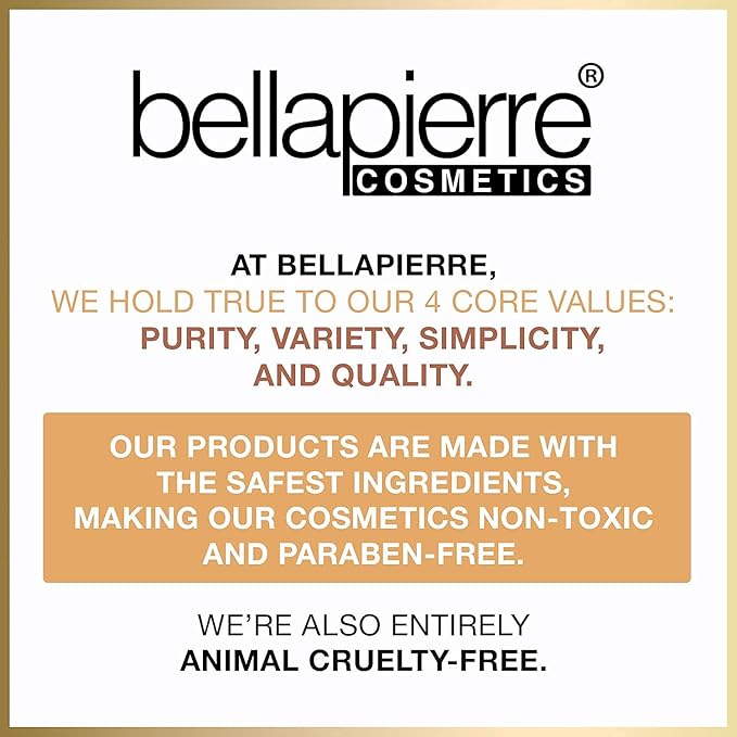 bellapierre Compact Mineral Bronzer | Beautifully Warms for a Sun Kissed Glow | Infused with Nourishing Jojoba | Non-Toxic & Paraben Free Formula - Starshine - 0.3 Oz