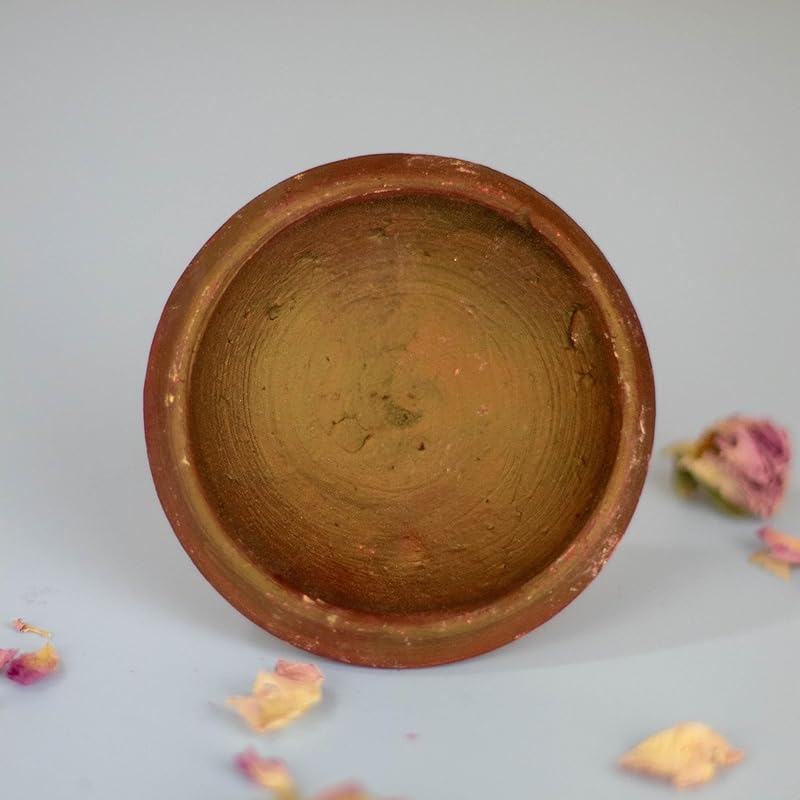 Authentic Moroccan Clay Pot Lip Stain - Traditional Berber Lipstick - Organic, Long-Lasting Lip Color