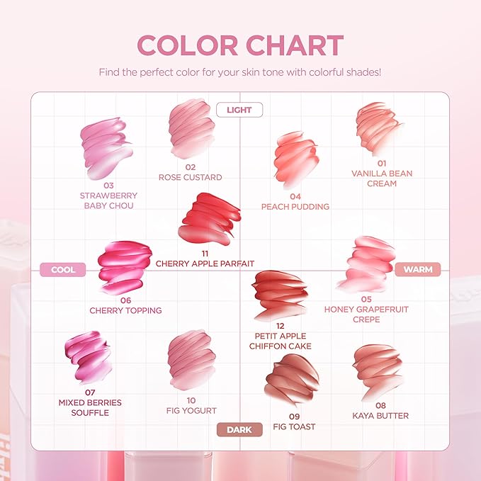 lilybyred Sweet Liar Milky Tint | Korean Moisture Matte Lip Stain, Milk Foam Texture, Hydro-Matte Barrier, Blurring Soft, Lightweight, Long-Lasting, Smudge-Proof, 0.14 oz. (01 Vanilla Bean Cream)