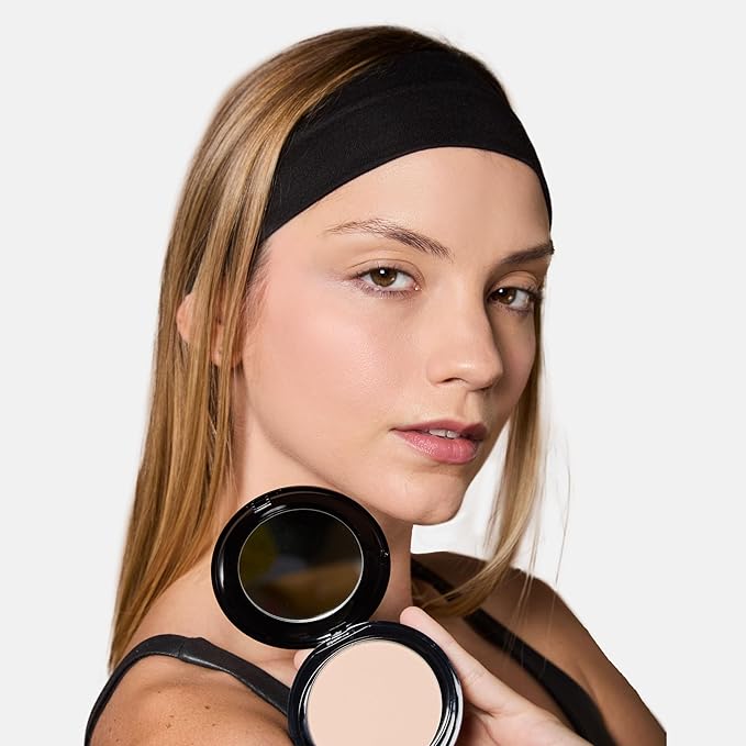 MB Setting Powder for Oily Skin, Pressed Translucent, Mattifying & Sweat-Resistant, Long-Lasting Oil Control, Shine-Free Finish (0.35 oz) by Avantic Beauty