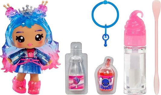 Yummiland Lip Gloss Doll - Roxie Crystal Candy, with DIY Lip Gloss Kit, Ages 4+