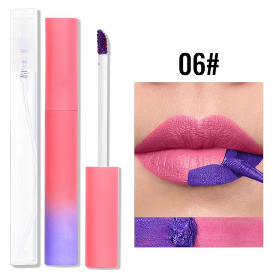 Erinde Peel Off Lip Stain Masque, Waterproof Tint, Long Lasting & Transfer Proof Makeup, Matte Finish Highly Pigmented Color Tattoo, 06 Pink