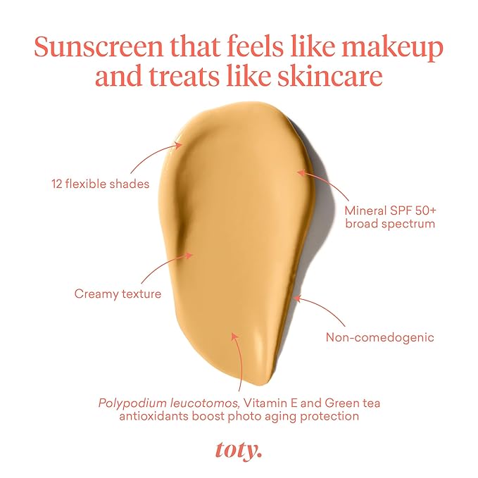 by Sofia Vergara - Ilumina CC Cream SPF 50+ & Ilumina Brush - 100% Mineral Color Correcting Cream + Angled Complexion & Foundation Blending Brush - Tinted moisturizer with spf - 2W Bundle