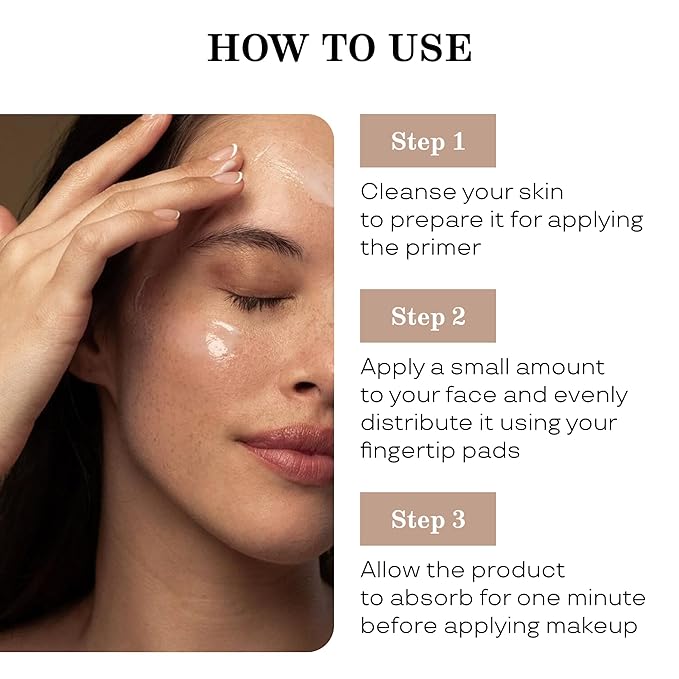 Face Primer – Natural-Look Makeup Base | Oil Control, Hydration & Sea Botanicals