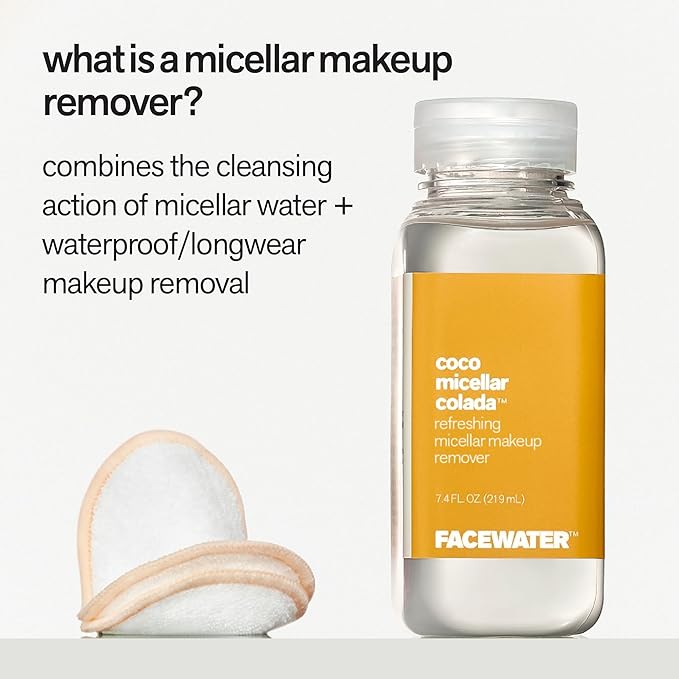 Facewater Coco Micellar Colada Refreshing Micellar Makeup Remover
