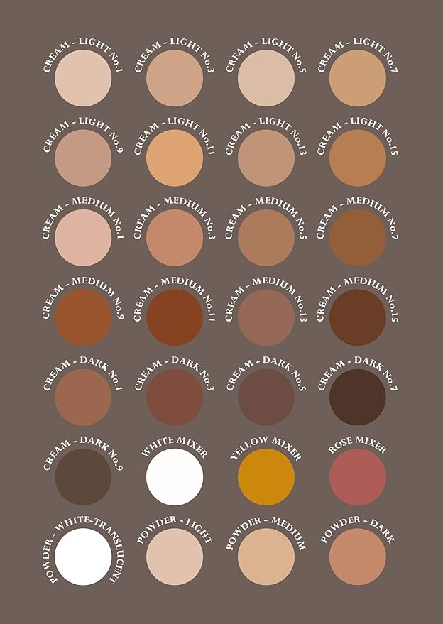 Keromask Mineral Finishing Powder (Light) | 4 Shades