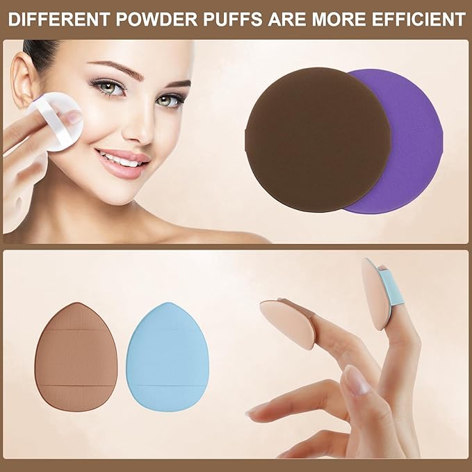 Color Correcting CC Cream with Powder Puff 【SPF 25】, Light & Hydrating CC Cream Foundation with Centella Asiatica, Multi-Purpose for Even Skin Tone, Refine Skin Texture, SPF Protection (Dark)