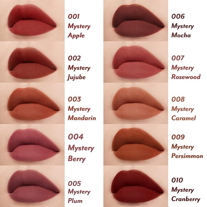 I'M MEME Lip Gloss - I'm Mystery Blur Tint | Highly-pigmented, Hydrating, Velvet Finish, Creamy, 007 Mystery Rosewood, 0.10 Oz