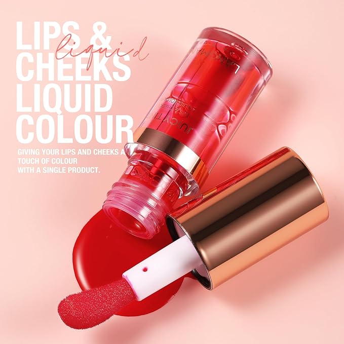 LANGMANNI Lip Stain Set,Liquid Lip Tint Kit With Long-lasting, Waterproof, Lightweight, No-stick Formula, Matte Lip Color Lip Makeup (4Pcs)