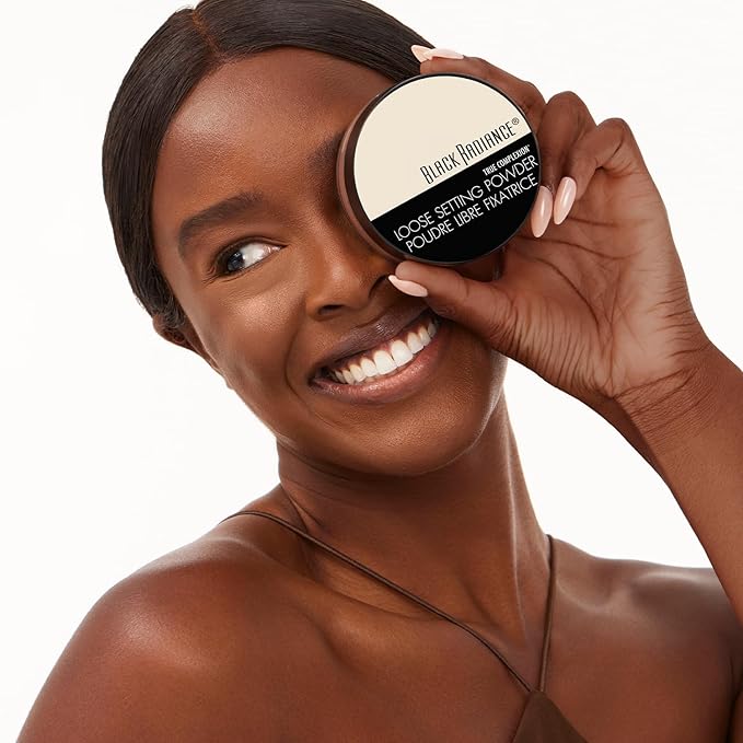 Black Radiance True Complexion Loose Setting Powder, Cocoa Kisses, 0.64 Ounce (Packaging May Vary)