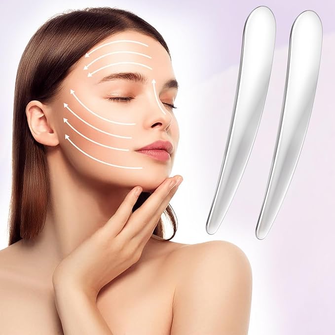 3pcs Mini Metal Skincare Spatula, Reusable Makeup Applicator Cosmetic Spoon, Facial Massage Beauty Tools for Mixing or Sampling DIY Mask Eye Cream Essences Skin Care Cream- Silver