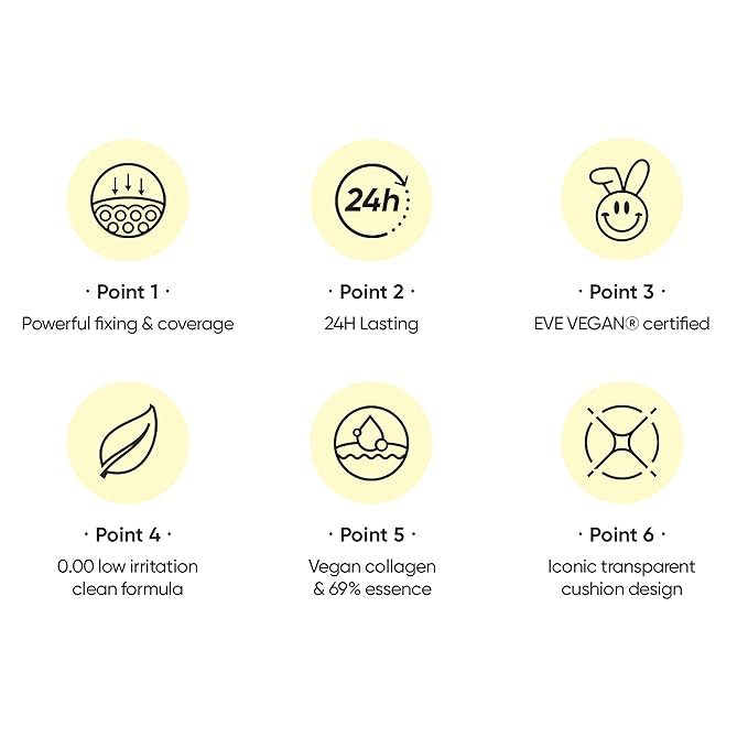 AMUSE SEOUL Meta Fixing Cushion Foundation 01 BOSONG | clear beige pink | Matte, dewy, glow, long-lasting, double coverage, clean beauty, natural look, foundation for sensitive skin,hydrating cushion