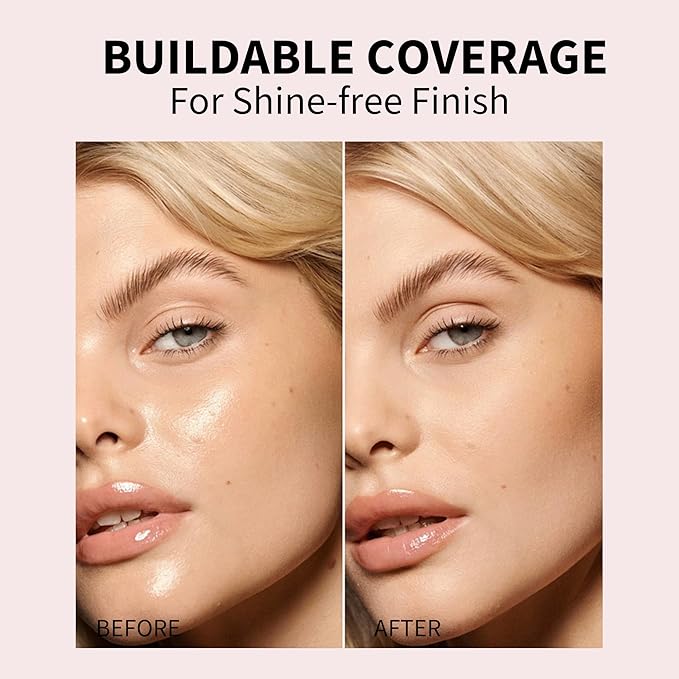 FV Matte Pressed Face Powder - Oil-Control & Long-Lasting Medium Coverage for Oily, Dry & Normal Skin, 0.28 Oz, Natural Beige