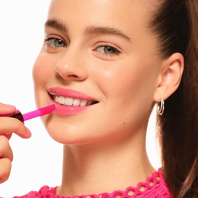 essence | Hydra Kiss Lip Oil |Intense Hydration & Glossy Finish | Infused with Hyaluronic Acid, Vitamin E & Jojoba Oil | Vegan & Cruelty Free (06 | Cranberry Is Back)