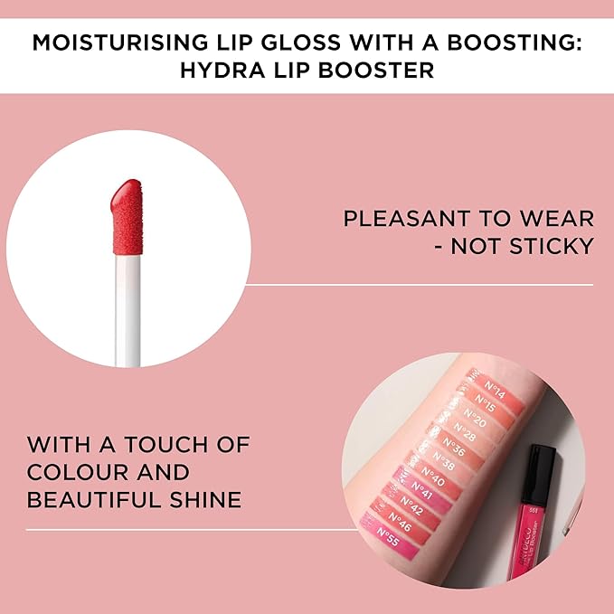 ARTDECO Hydra Lip Booster - Translucent Skipper’s Love - Hydrating Lip Gloss - Boosting Effect - Color Hint & Beautiful Shine - Non-Sticky Finish - Lip Care - Lip Oil - Makeup - Hyaluron - 0.21 Fl Oz