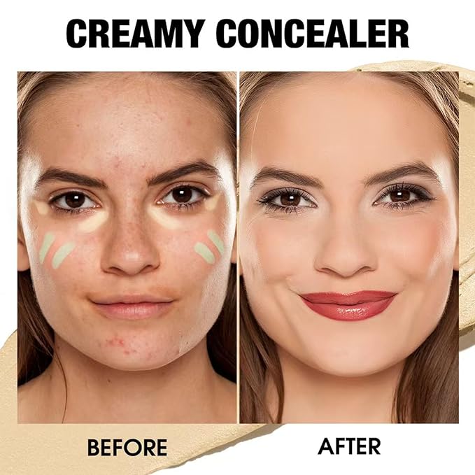 2 in 1 highlighter stick makeup Face Shaping Contouring Stick Natural Coverage Brightening Lightweight Moisturizing Long Lasting Waterproof # 03