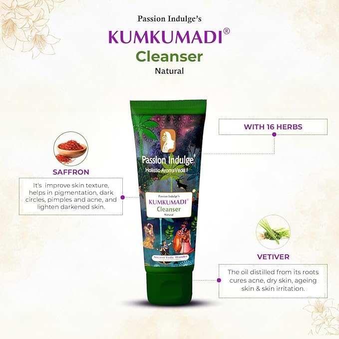 Kumkumadi Natural Face Cleanser - 100 ml