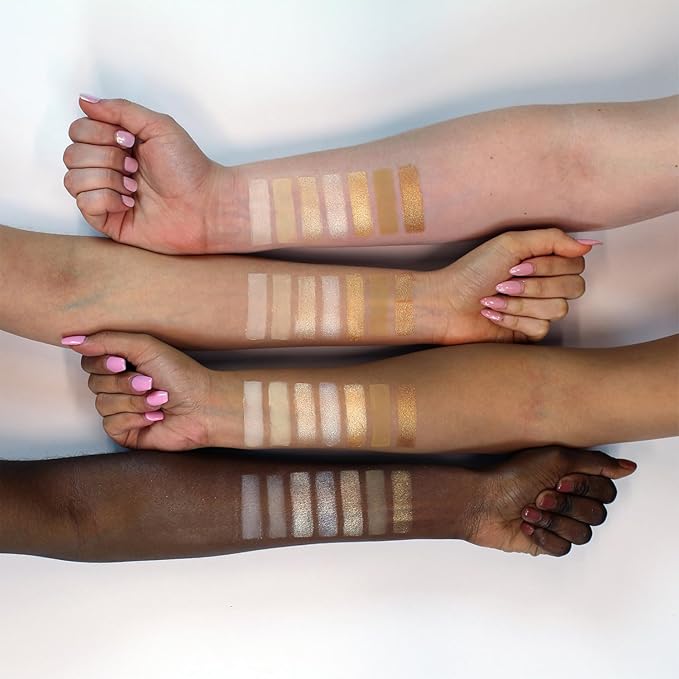 Profusion Cosmetics 21 Shade Eyeshadow Palette Collection & Brush, Chocolates