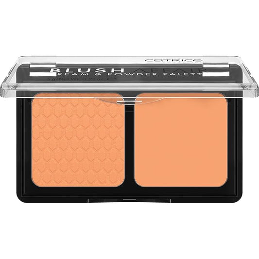 Catrice | Blush Affair Cream & Powder Palette | Highly Pigmented Radiant Cream & Soft Matte Powder | Vegan & Cruelty Free (030 Absolute Apricot)