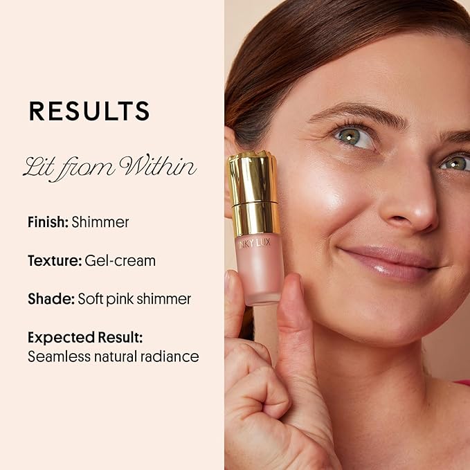 Winky Lux Cheeky Rose Noble Liquid Blush and Angel Liquid Highlighter