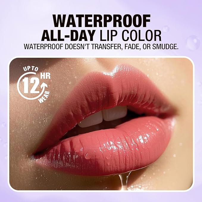 Jolilab Quick Lip Stain Peel Off,Wipe Off,Waterproof,Transfer proof,Highly Pigmented,Ultra Long Lasting Peel Off Lip Makeup With Matte finish for All-day Wear.(#04 Bright Coral)