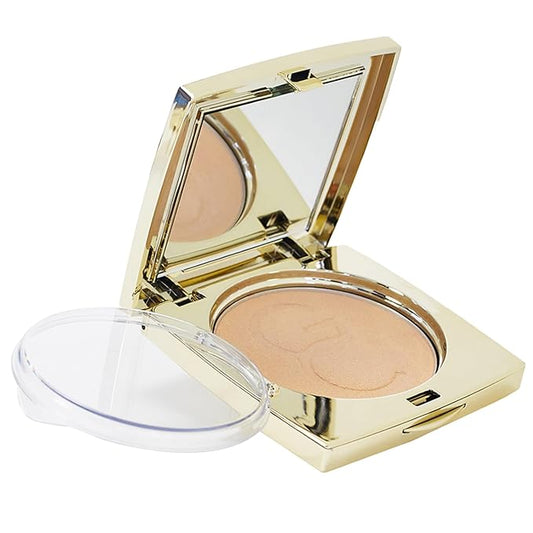 Gerard Cosmetics Star Powder Highlighter Sophia, Champagne Highlighter Makeup for Glowing Skin, Professional Mineral Facial Luminizer, Cruelty Free, Made in the USA