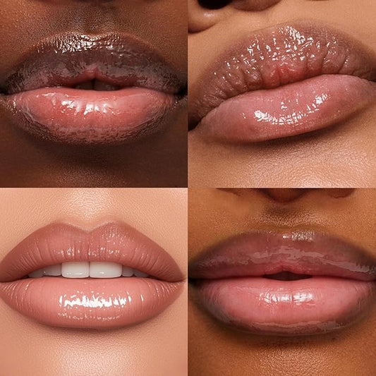 Lip Stain Peel Off, Lip Liner Stain Set Long Lasting Waterproof Lip Tint Stain Peel Off Lip Liner and Lipstick Combo Brown Lip Gloss Tattoo Nude Transfer Proof for Women Everyday Makeup