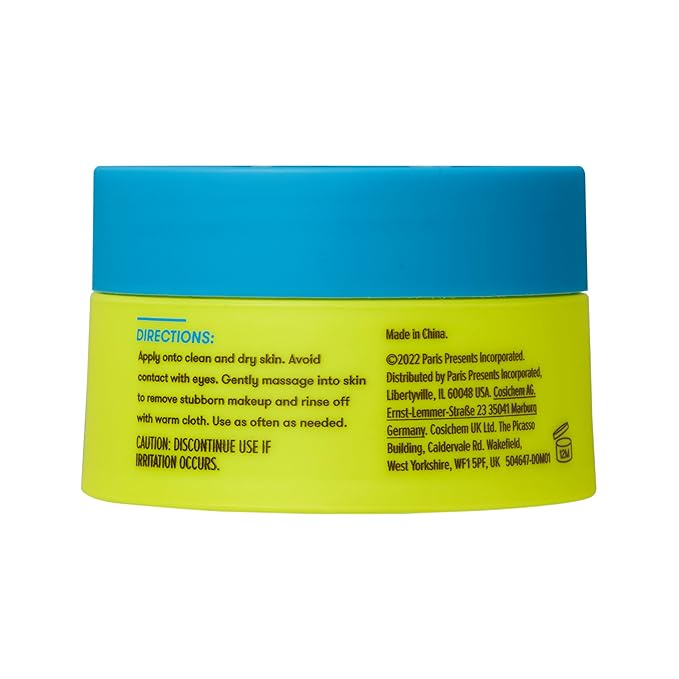 Freeman Makeup Remover + Cleansing Balm, Moisturizing & Nourishing Makeup Remover Balm, Coconut Oil & Vitamin E, Gently Removes Tough Makeup & Cleanses, 1.4 fl.oz./ 42 mL Jar, 1 Count