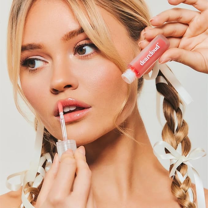 Color Crush Lip Tint – Lip Gloss for Women – Tinted Lip Balm with Squalane – Pinky (0.13 oz)