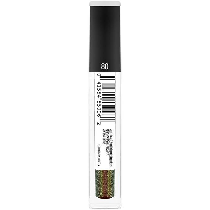 Maybelline New York Lip Studio Glitter Fix Glitter Lip Gloss Makeup, Shadow Hunter, 0.17 fl. oz.