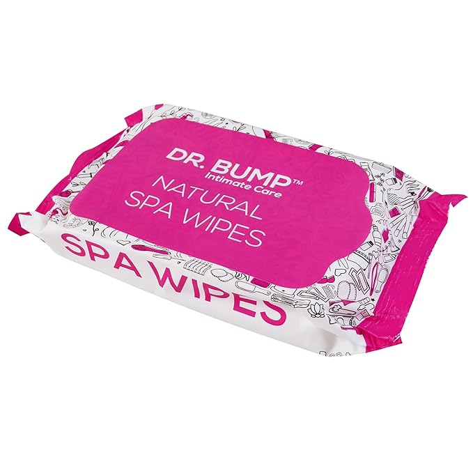 Dr. Bump Intimate Care Natural Spa Wipes with Tea Tree and Manuka Honey 10 pcs - Pack of 72